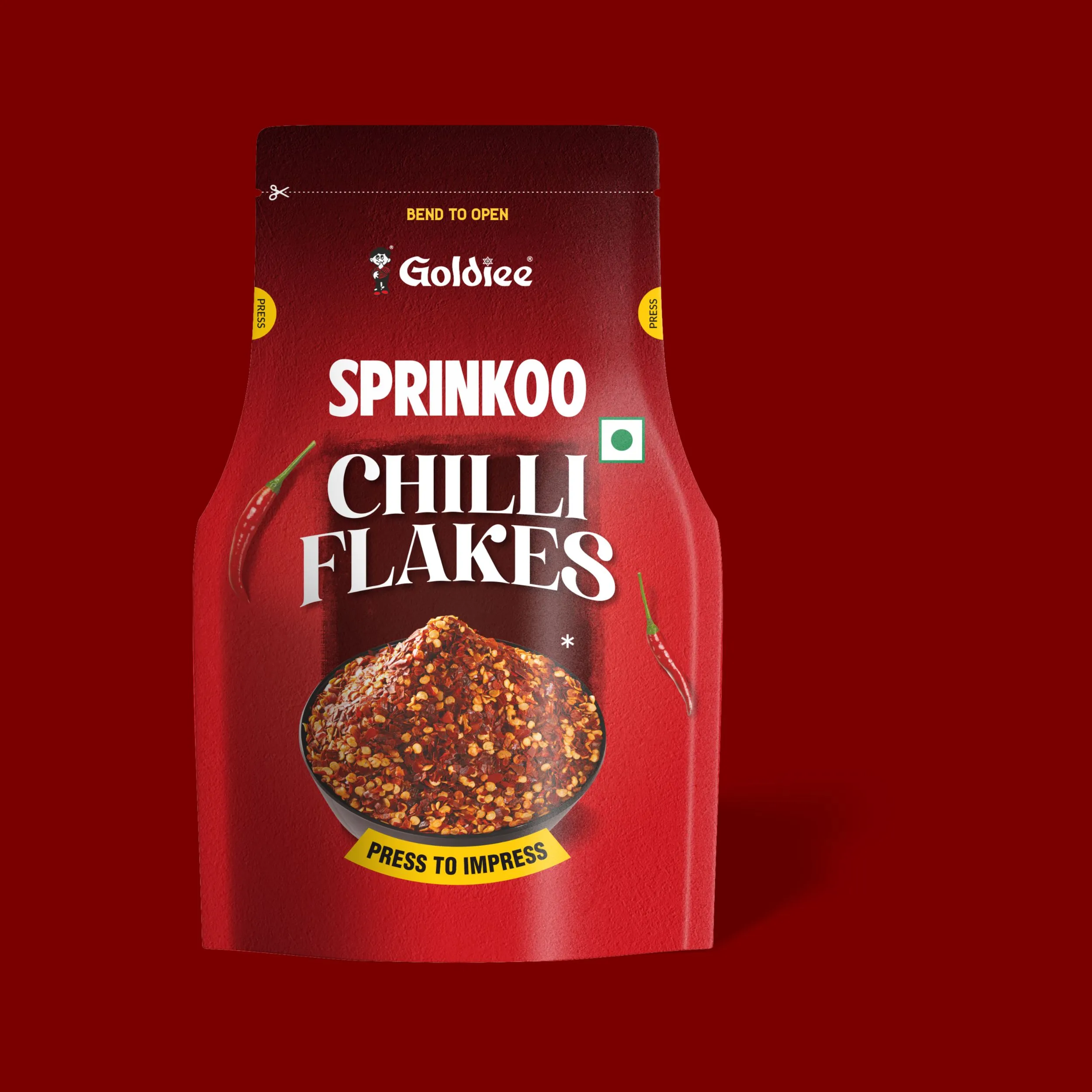 GOLDIEE SPRINKOO CHILLI FLAKES -35g