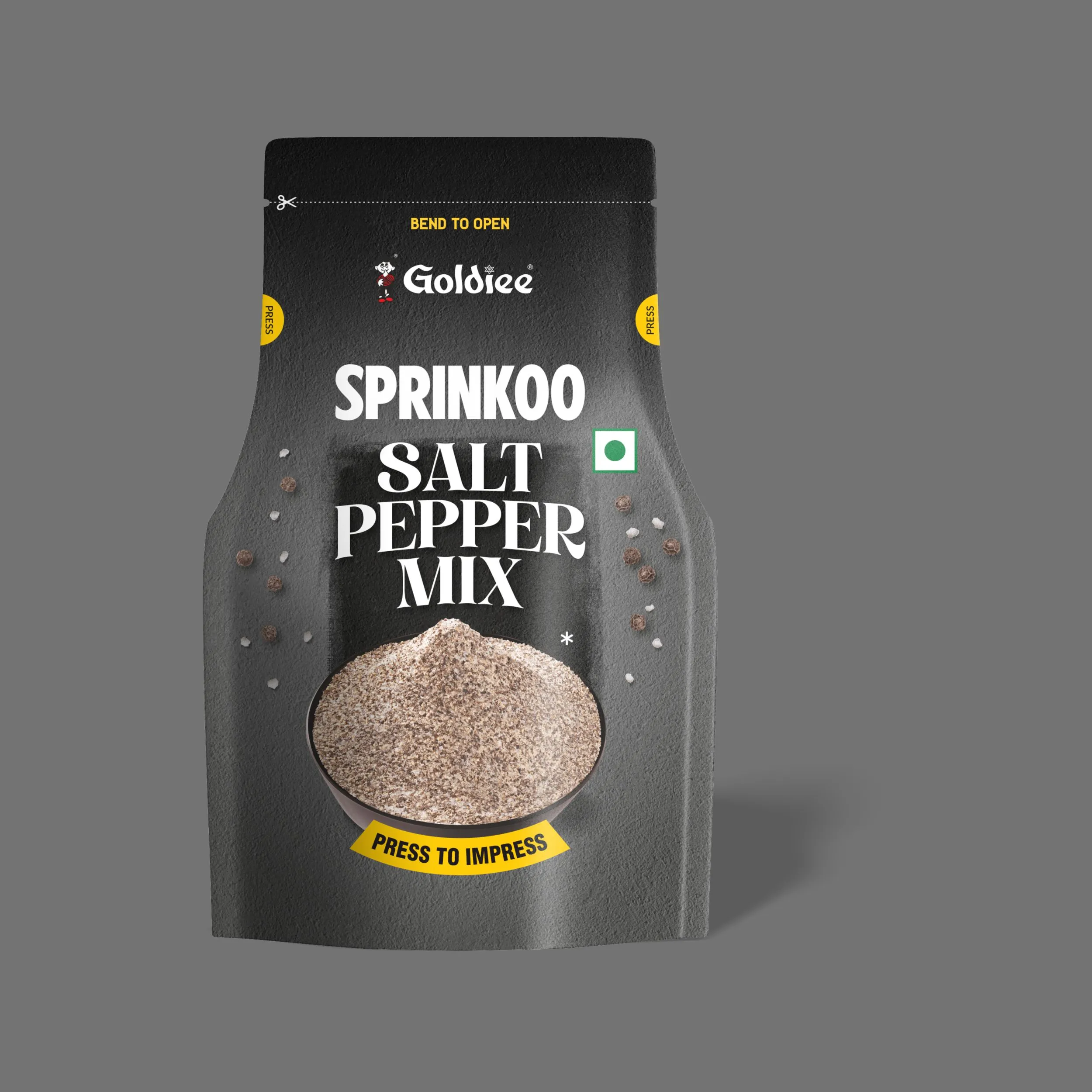 GOLDIEE SPRINKOO SALT PEPPER MIX -100g