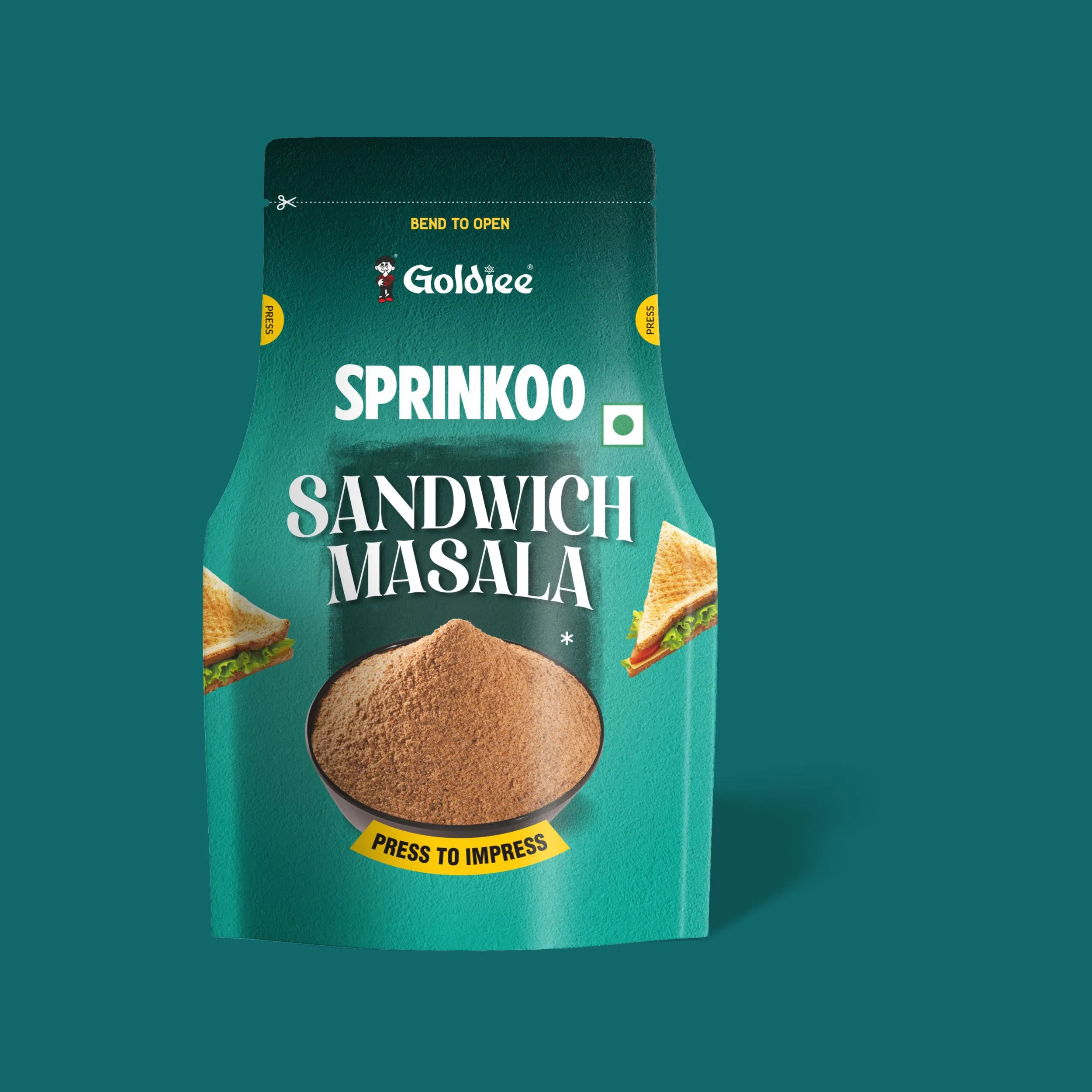GOLDIEE SPRINKOO SANDWHICH MASALA -60g